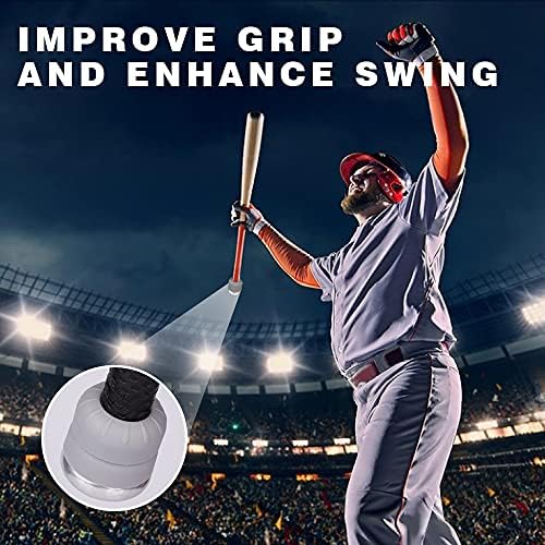 CHAMPKEY Premium Choke Up Rings 4 Pack | Reduced Hands Pain and Pressure Baseball Rings | Ideal for Baseball, Softball and Tee Ball Bat