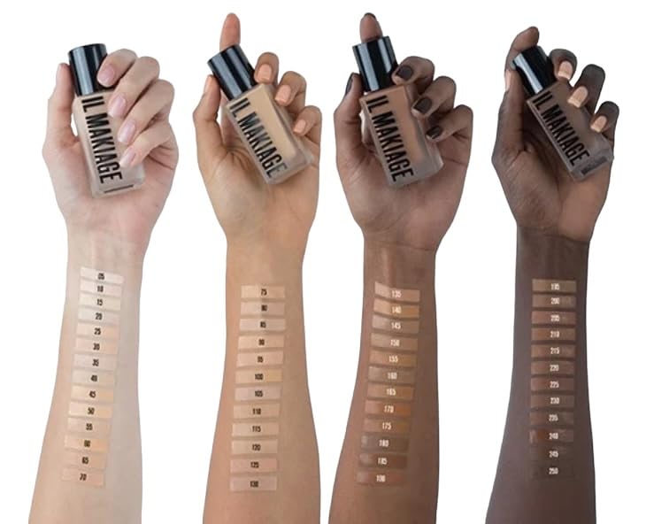 Il Makiage Woke Up Like This Flawless Liquid Foundation, Full Coverage, Matte Finish, 30 ml, Shade 020