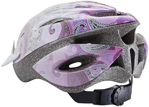 Schwinn Thrasher Bike Helmet for Adult Men Women Age 14+ with Suggested Fit 58-62cm, Multi-Mode Rear LED Light or No Light Option, Lightweight with Adjustable Side and Chin Strap, Bike Accessories