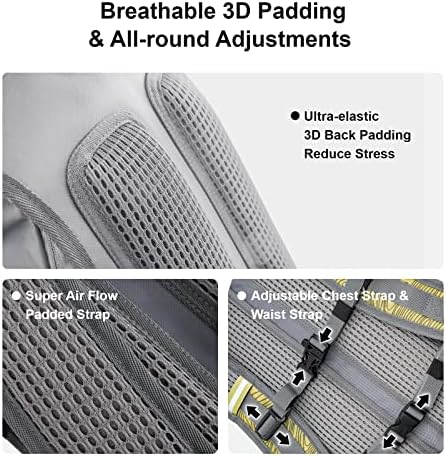 Everfun Hydration Backpack 18L with Water Bladder 2L/3L Hiking Water Backpack Women Men Hydration Pack Insulated Lightweight Day Hydropack with Storage for Hiking, Biking, Running, Festival