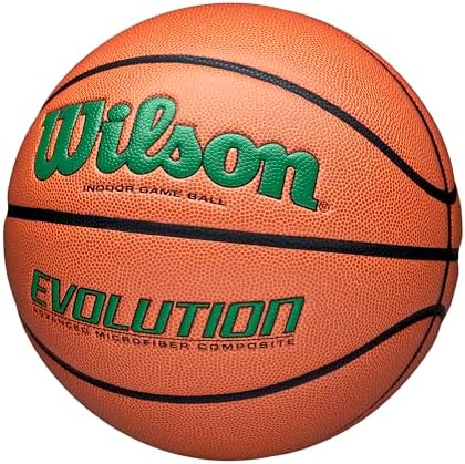 WILSON Evolution Indoor Game Basketballs - Size 5, Size 6 and Size 7