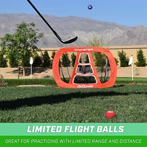 GoSports Foam Golf Practice Balls Realistic Feel and Limited Flight Use Indoors or Outdoors