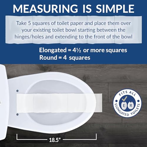 Mayfair NextStep2 Toilet Seat with Built-In Potty Training Seat, Slow-Close, Removable that will Never Loosen, Elongated, White