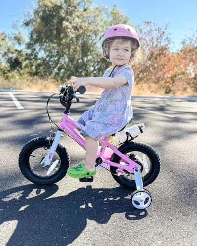 RoyalBaby Kids Bike EZ Freestyle Training Free Balance to Pedal Easy Learning Bicycle, 12-18 Inch for Toddlers to Big Kids