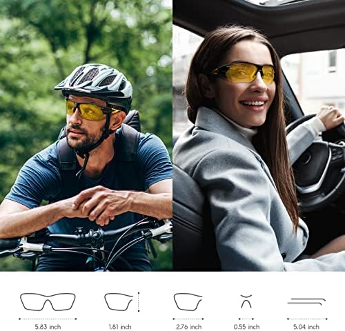 BEACOOL Polarized Sports Sunglasses for Men Women Youth Baseball Fishing Cycling Running Golf Motorcycle Tac Glasses UV400