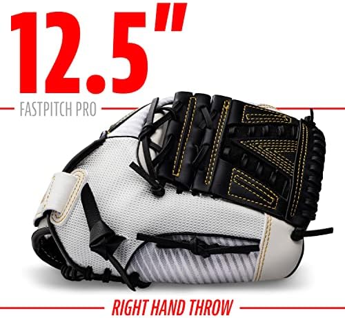 Franklin Sports Girls Softball Glove-Women's Windmill Fastpitch+Slowpitch Softball Glove-Right and Left Hand-Adult