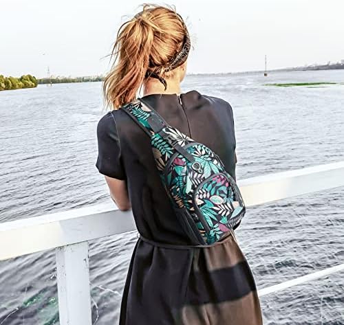 G4Free RFID Sling Bag Crossbody Backpack Small Chest Shoulder Bag Hiking Outdoor