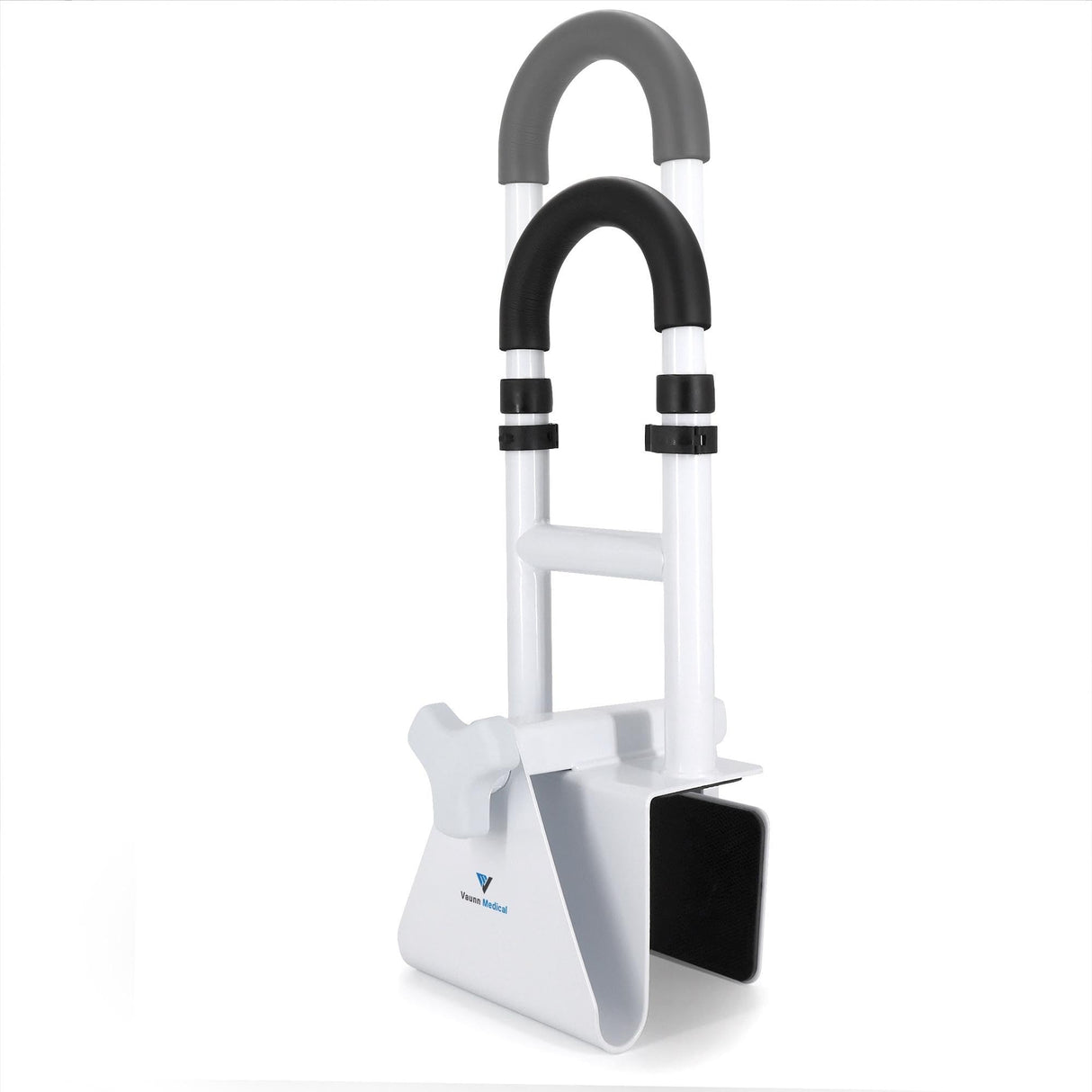 FSA/HSA Eligible, Vaunn Medical Bathtub Handle Grab Bar and Safety Rails for Seniors, Height Adjustable Tub Handles