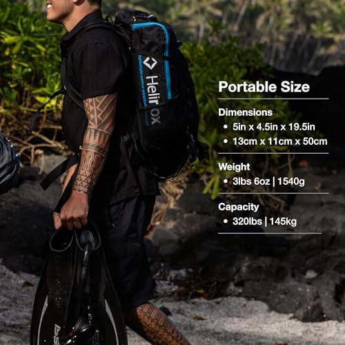 Helinox Beach Chair Lightweight, Lower-Profile, Compact, Collapsible Camping Chair, Mint Multiblock