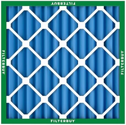 Filterbuy 14x14x2 Air Filter MERV 13 Optimal Defense (2-Pack), Pleated HVAC AC Furnace Air Filters Replacement (Actual Size: 13.50 x 13.50 x 1.75 Inches)