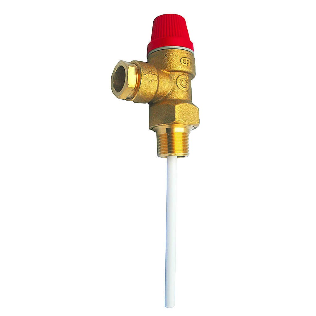 Altecnic Pressure and Temperature Relief Valve 7Bar 1/2 Tpr15