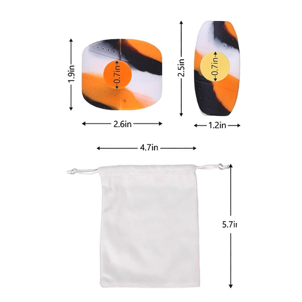 T- grip golf Training Aid,Anti-Slip Comfortable Grip Pad for Swing Practice,Golf Training Aid Accessories for Men & Women,Correct Posture Golf Club Swing Grip Pad (1Set)