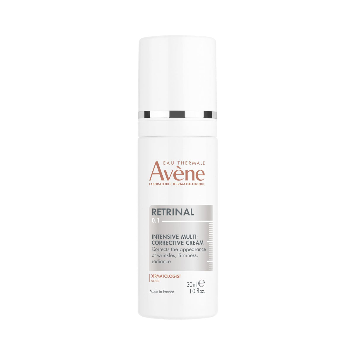 Avène Retrinal 0.1% Intensive Multi-Corrective Cream, anti-aging facial cream powered by retinaldehyde, 1 Fl Oz