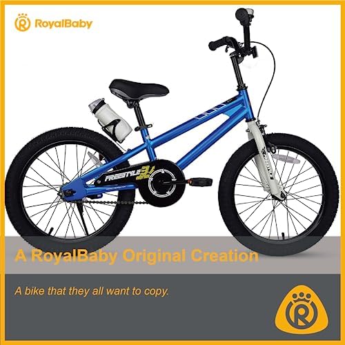 RoyalBaby Kids Bike EZ Freestyle Training Free Balance to Pedal Easy Learning Bicycle, 12-18 Inch for Toddlers to Big Kids