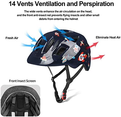 GLAF Baby Bike Helmet Infant Helmet for Toddler 1 Year Old and up Girls Boys Multi Sport Adjustable for Scooter Bicycle Kids Youth Child Skateboard Safety Cycling