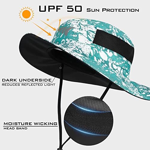 KastKing Sol Armis UPF 50 Boonie Hat - Sun Protection, Fishing, Beach & Hiking, Paddling, Rowing, Kayaking