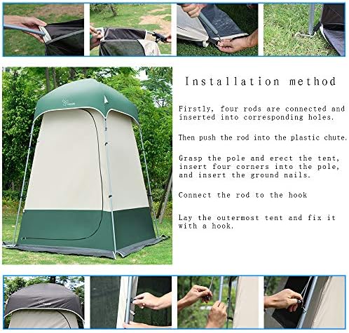 Outdoor Shower Tent Changing Room Privacy Portable Camping Shelters