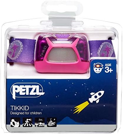 PETZL - TIKKID, 20 Lumens, Outdoor and Indoor Compact Headlamp for Reading and Play, Kids 3 Years and Older