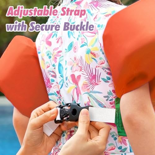 HeySplash Swim Vest for Kids, Toddler Pool Floaties Fit 20-50/70 Lbs, Children Swimming Vest with Adjustable Strap, Swim Jacket Water Wing Arm Float, Puddle Sea Beach Boat Jumper Boy Girl Baby