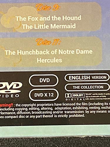 WALT DISNEY CLASSICS ANIMATION COLLECTION: 24 DISNEY GREATEST