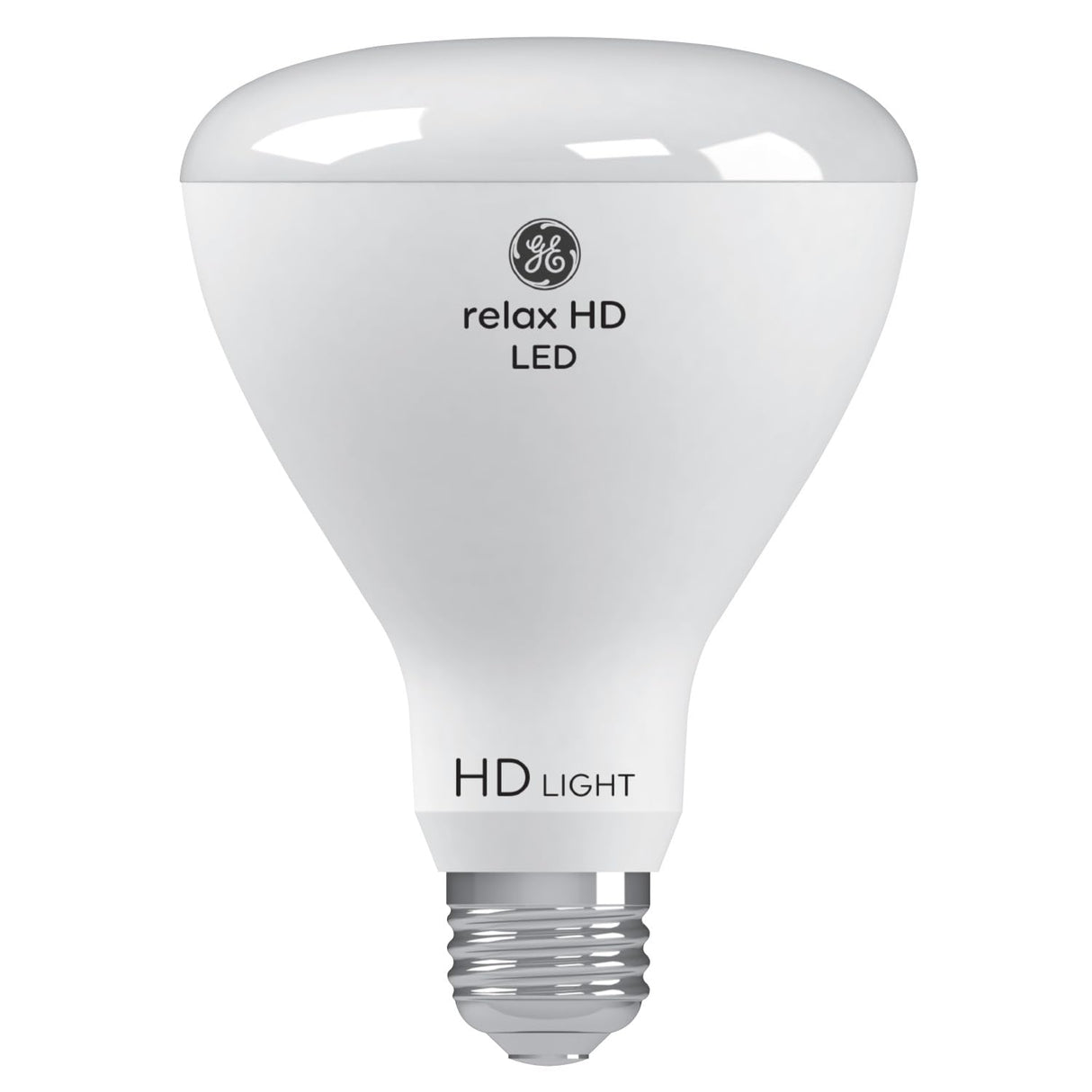 GE Relax LED Light Bulb, 65 Watt, Soft White, BR30 Indoor Floodlight (4 Pack)