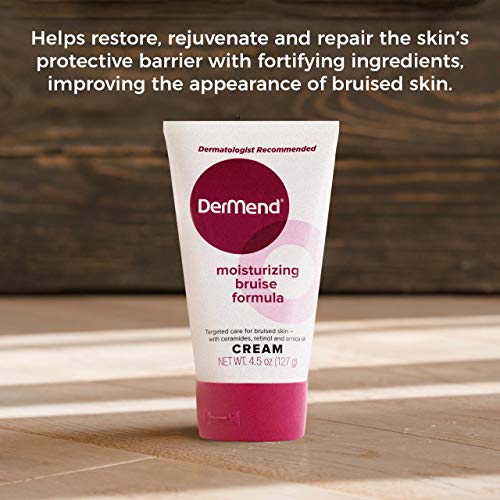 Dermend Arnica Bruise Cream with Vitamin K - Moisturizer for Bruising on Arms, Legs & Hands - 4.5 Oz