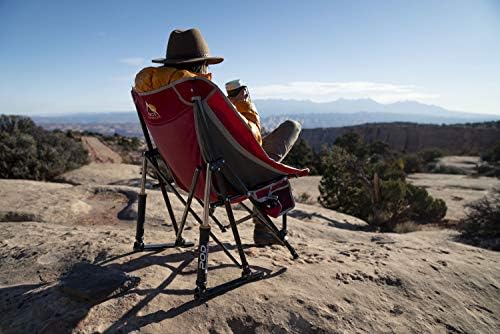 GCI Outdoor Pod Rocker Sling-Style Outdoor Rocking Chair with Beverage Holder & Phone Pocket