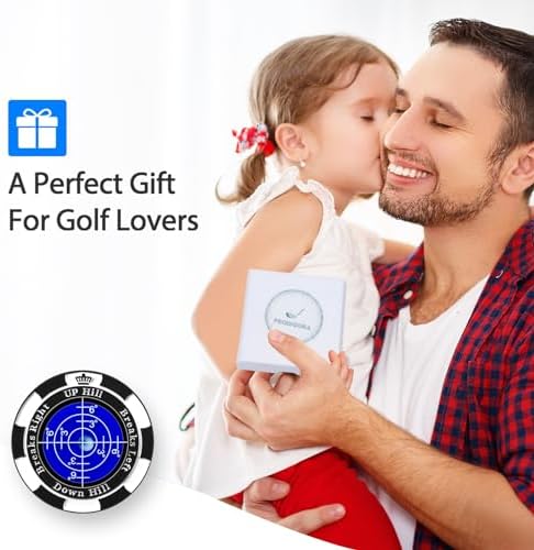 SlopeMaster ProGreen Reader - Golf Ball Marker with High Precision Green Reading Aid Golf Accessories for Men Women