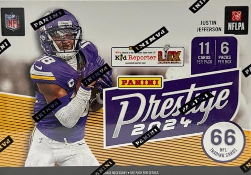 2024 Panini Prestige Football Trading Cards Blaster Box