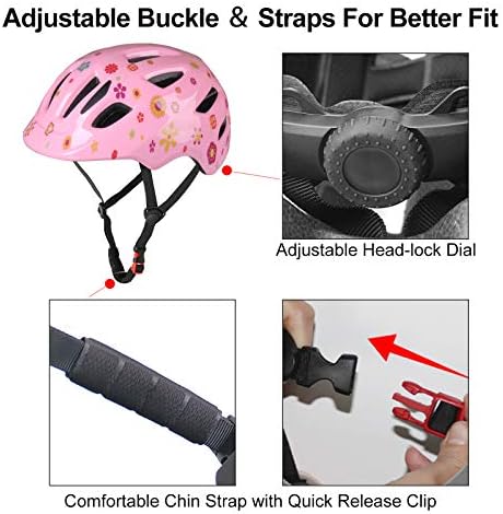 GLAF Baby Bike Helmet Infant Helmet for Toddler 1 Year Old and up Girls Boys Multi Sport Adjustable for Scooter Bicycle Kids Youth Child Skateboard Safety Cycling