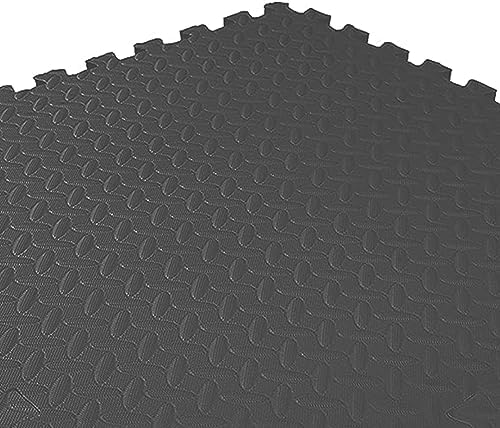 BalanceFrom Puzzle Exercise Mat with EVA Foam Interlocking Tiles for MMA, Exercise, Gymnastics and Home Gym Protective Flooring, Multiple Sizes and Colors