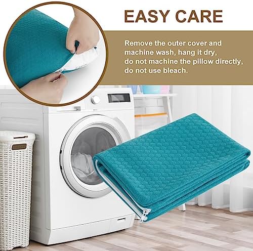 Ivellow Memory Foam Travel Pillow Compressible Camping Pillow for Sleeping Shredded Memory Foam Pillow Compact Firm Supportive Small Pillow for Adults Kids Outdoor Backpacking Hiking Essential Gear-M