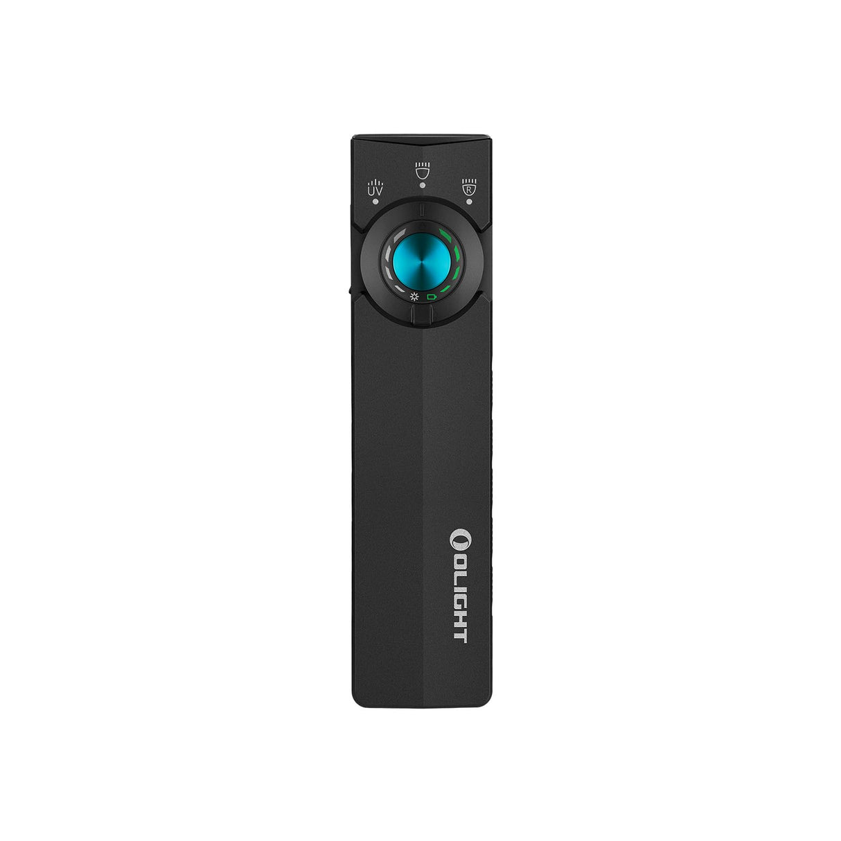 OLIGHT ArkPro Lite Flat Pocket Flashlight, Rechargeable Portable 1200 Lumens with White LED, Red Light, and UV Light, Triple Sources for Pet Urine Detection, Camping, Emergency, Working (Matte Black)