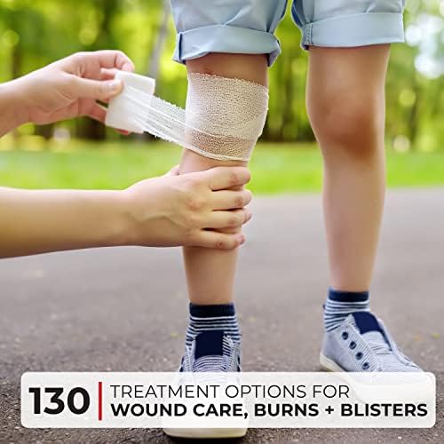 First Aid Kit – 291 Pieces of First Aid Supplies | Hospital Grade Medical Supplies for Emergency and Survival Situations | Ideal for Car, Trucks, Camping, Hiking, Travel, Office, Sports, Pets, Hunting, Home