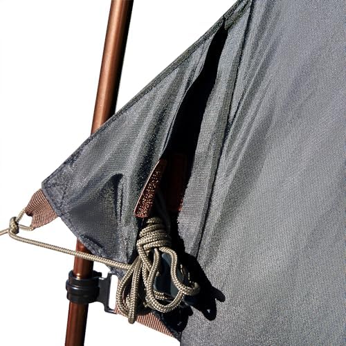 Kelty Highroads Overlanding Shelter - Universal Mount Car Camping Tent with Large Zippered Entry, Aluminum Frame, Adjustable Walls and Windows, UV Protection, Rainproof, Stuff Duffel Included, 2024