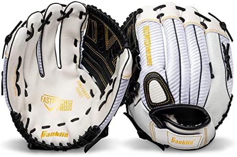 Franklin Sports Girls Softball Glove-Women's Windmill Fastpitch+Slowpitch Softball Glove-Right and Left Hand-Adult