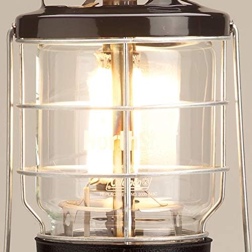 Coleman NorthStar 1500 Lumens Gas Lantern with Matchless Lighting, Folding Propane Lantern with Mantles & Globe for Camping, Power Outage, Outdoor Lighting, & More
