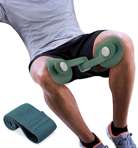 Thigh Master Hip Trainer Kegel Exerciser, Pelvic Floor Trainer, Kegel Trainer for Postpartum Rehabilitation, Trimmer Inner Thigh, Thigh Toner Workout
