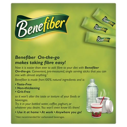 Benefiber Natural Fibre Supplement On-The-Go Stick 28 Pack