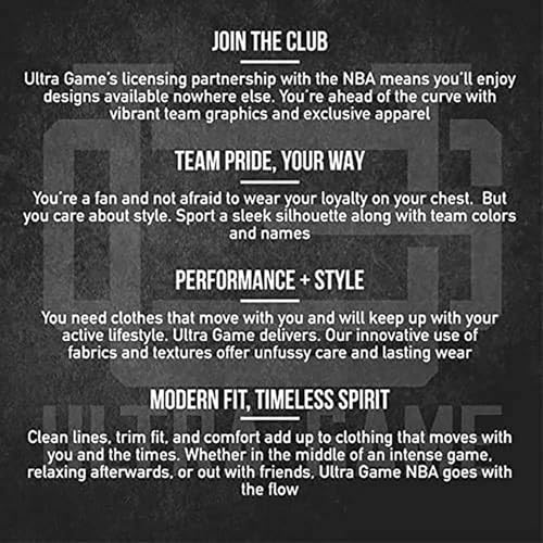 Ultra Game Youth NBA Official Super Soft Game Time T-Shirt