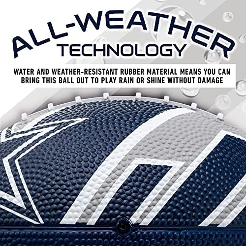 Franklin Sports NFL Team Footballs - Rubber Youth Mini Footballs for All NFL Teams - Kids Junior 8.5" Football - Official NFL Licensed Footballs