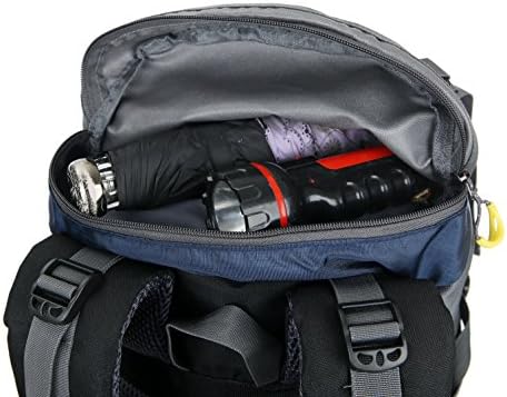 WoneNice 50L(45+5) Waterproof Hiking Backpack - Outdoor Sport Daypack with Rain Cover