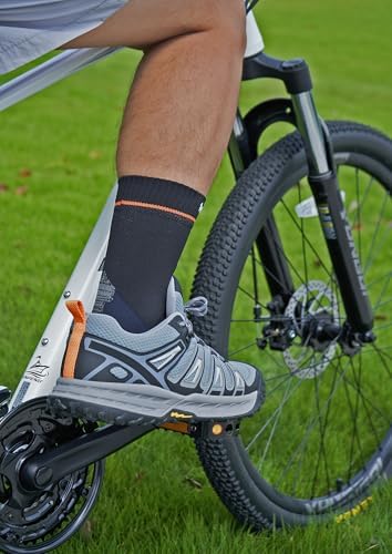 Waterproof Socks for Men Women, Ultimate Warmth and Comfort with Merino Wool, Waterproof Hiking Socks with Breathable Cushion