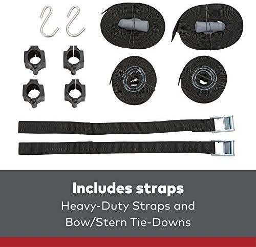 Yakima Car Roof Kayak Rack, Rooftop Mounted Carrier, 2 Kayaks, JayLow, Black