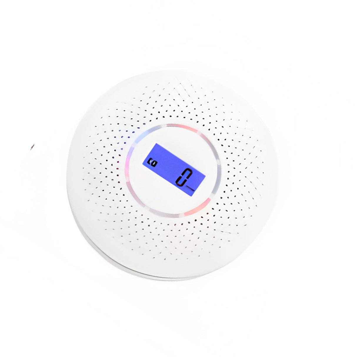 Exhaust Alarm with Visual LCD Display Double Transducer Detection Structure Loud 85dB for Indoor Observing Battery Propelled Exhaust Together