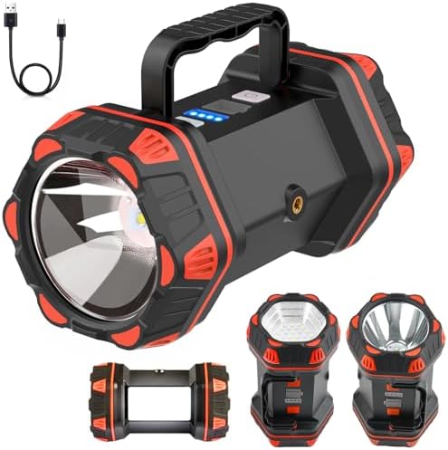 Led Camping Lantern Rechargeable, Camping Lights 1500lm, 8 Light Modes, Emergency Flashlights For Emergencies, Portable Light 12h Standby, Battery Powered Lantern For Power Outages, Hurricane, Hiking.