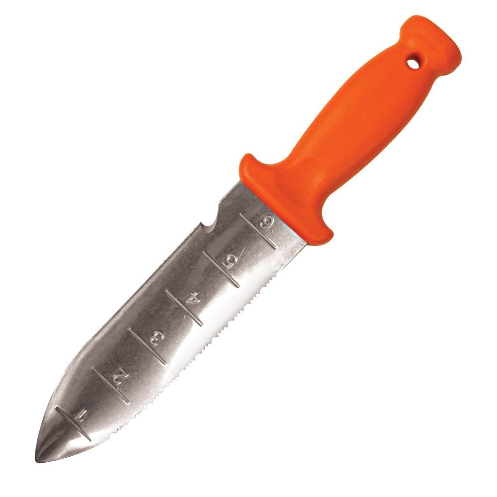 A.M. Leonard Deluxe Soil Knife & Leather Sheath 6"" Stainless Steel Blade