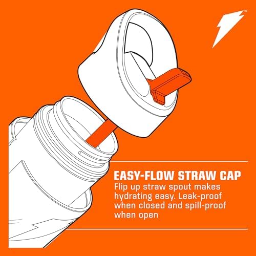 Gatorade Kids' Rookie Metal Water Bottle, 12oz, Stainless Steel Bottle, Double-Wall Insulation, Vacuum Insulated, Thermo Mug