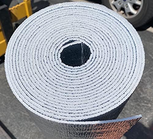 INSULATION MARKETPLACE SmartSHIELD -3mm 16inx50Ft ReflectiveINSULATION roll, Foam Core Radiant Barrier, ThermalINSULATION Shield - Engineered Foil