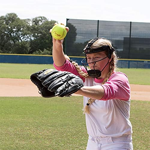 Champion Sports Steel Softball Face Mask - Classic Fielders Masks for Adults - Durable Head Guards - Premium Sports Accessories for Indoors and Outdoors - Multiple Styles